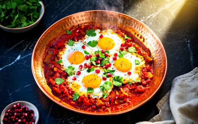 Shakshuka (Eggs in Tomato Sauce)
